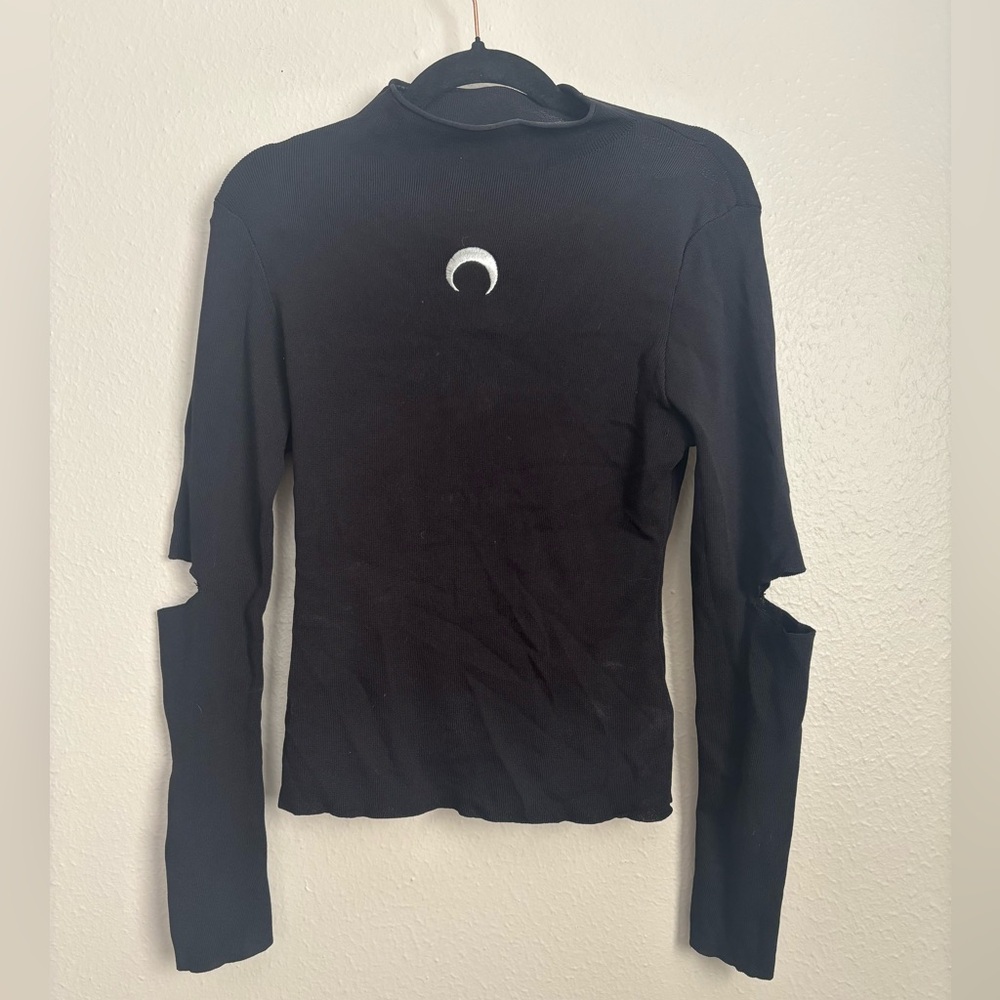 Punk Rave Crescent Moon Top M/L